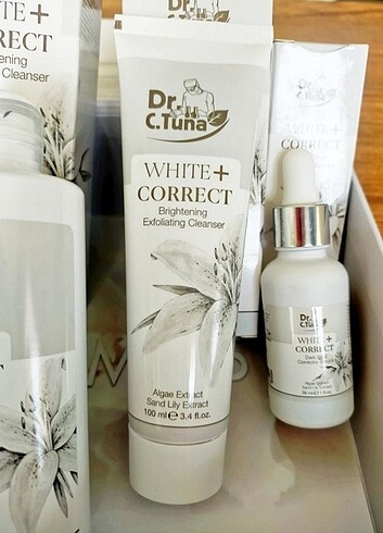 Beden Aydınlatıcı white correct set