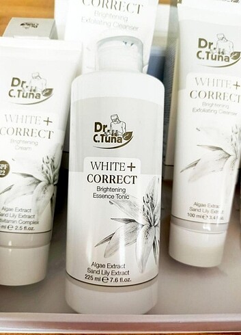  Beden Renk Aydınlatıcı white correct set