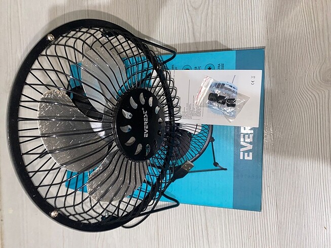 Everest mini masa fanı - Görsel 2