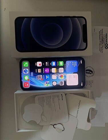 İPhone 12 mini 64 kutulu faturalı