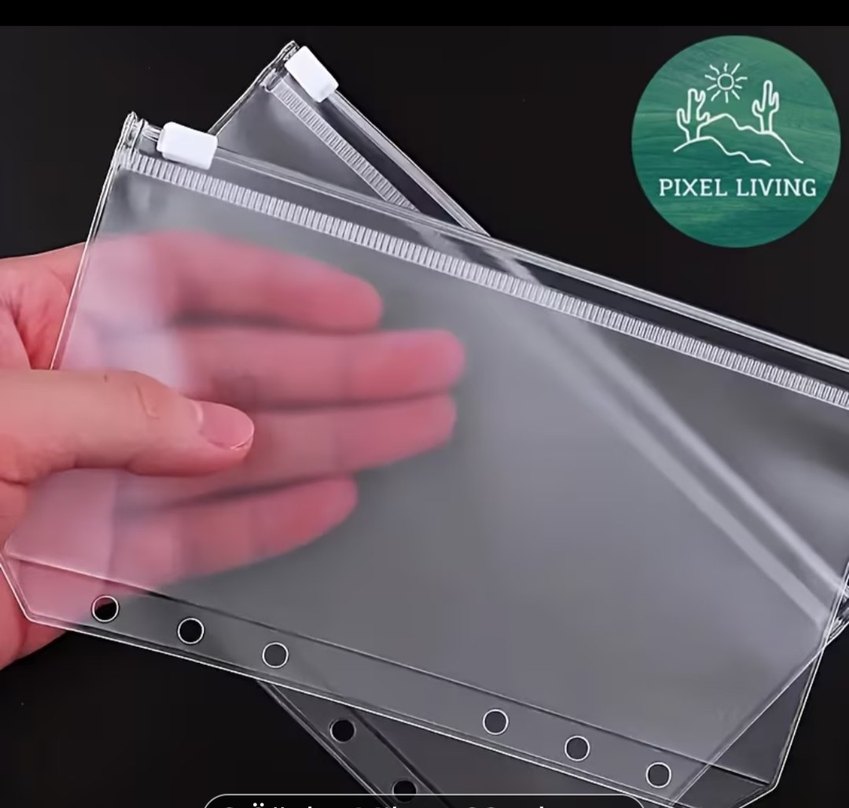 Bütçe planlayıcısı cüzdan Şeffaf Kılıfı - Görsel 5