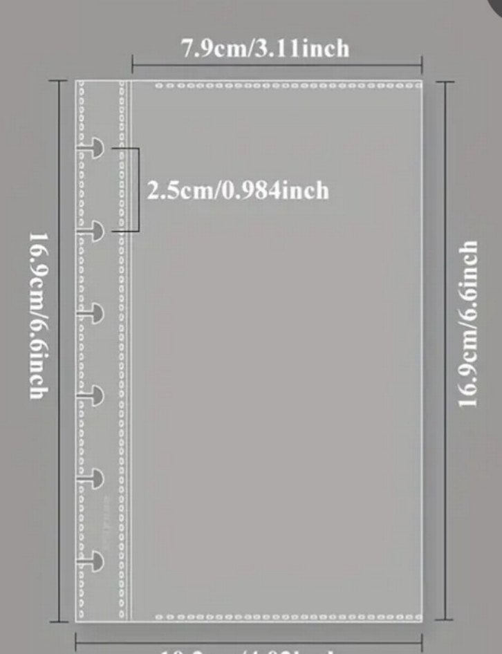 Bütçe planlayıcısı cüzdan Şeffaf Kılıfı - Görsel 3