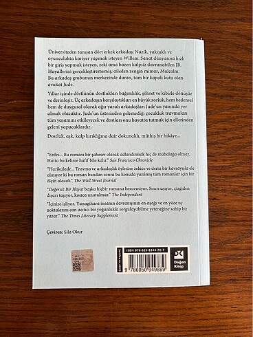  Beden değersiz bir hayat-hanya yanagihara