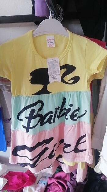 Barbie elbise, 5 yaş kız elbise