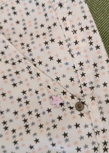 Kadın Beyaz Puantiyeli Mini Şort - Görsel 6