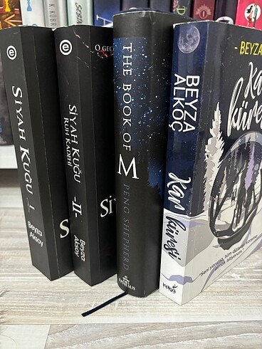 Siyah kuğu, the book of m, kar küresi