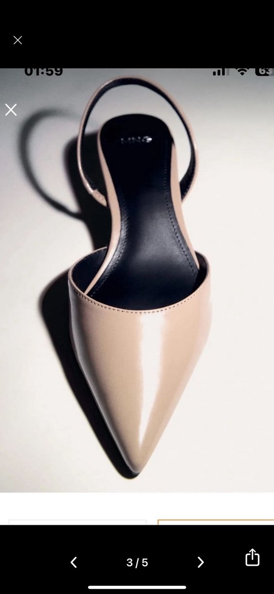 Mango Stiletto Topuklu Kadın Ayakkabı - Görsel 2