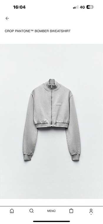 Zara crop ceket