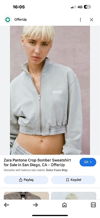 Zara Zara crop ceket