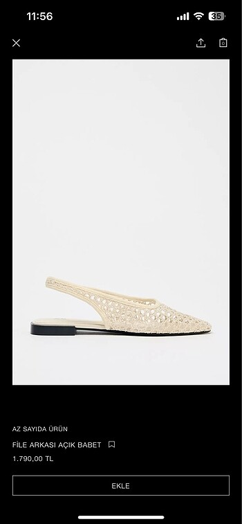 Zara Zara sandalet