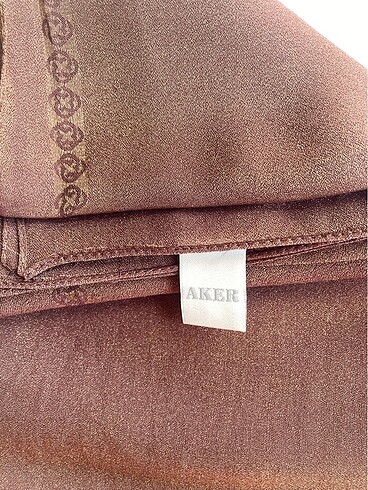 Aker Aker Simli Monogram Şal