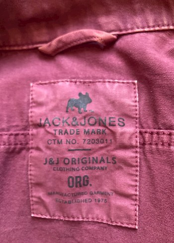 Bordo jack & jones Kadın Denim Ceket - Görsel 6