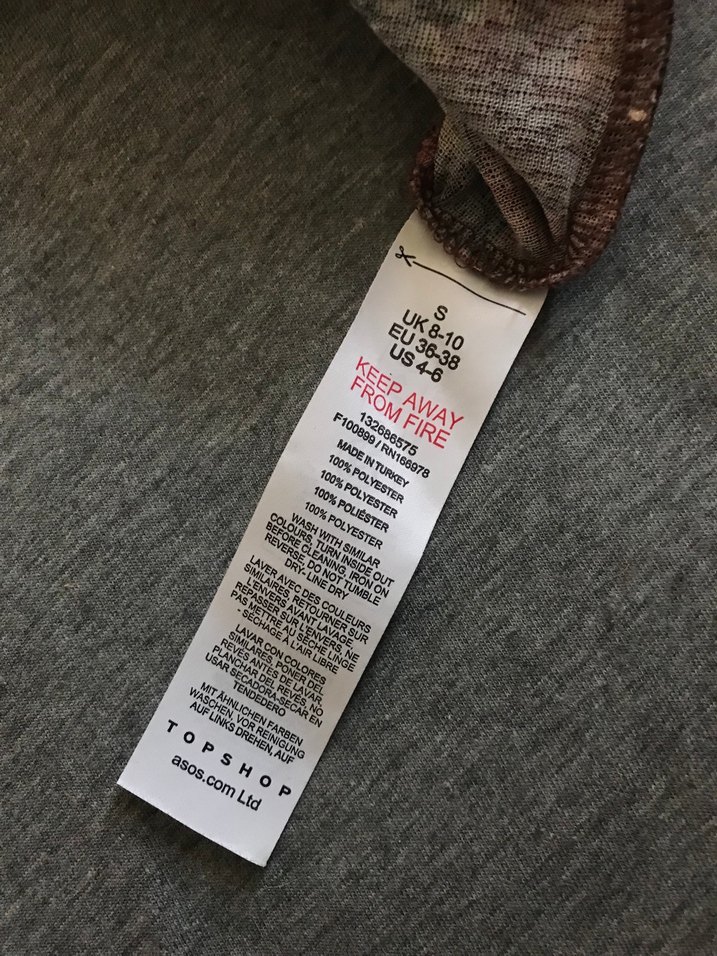 Asos Topshop bohem tül bluz - Görsel 4