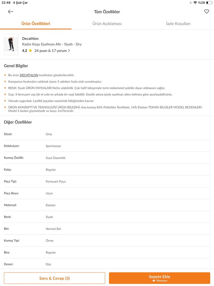 Kalenji koşu Eşofman Altı, suya dayanıklı - Görsel 5