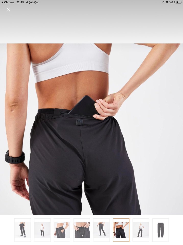 Kalenji koşu Eşofman Altı, suya dayanıklı - Görsel 2