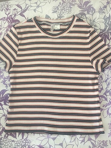 H&M çizgili tişört
