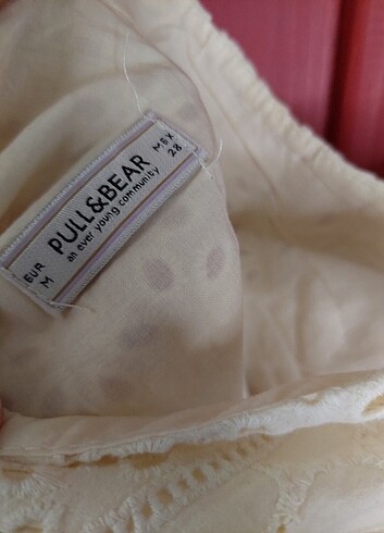 m Beden Pull and bear elbise