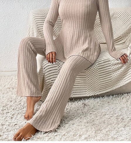 m Beden 3 lü pijama takımı