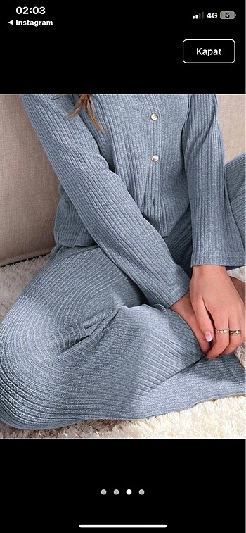Diğer 3 Tane Pijama Takımı