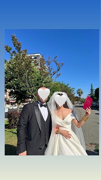 Göğüs dekolteli gelinlik - Görsel 5