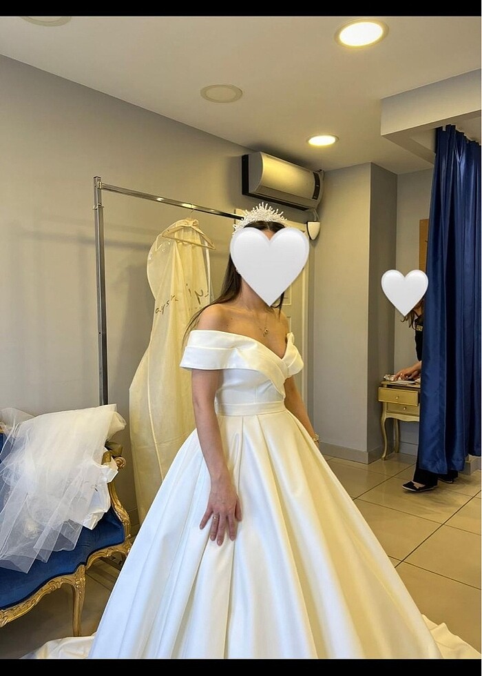 Göğüs dekolteli gelinlik - Görsel 2