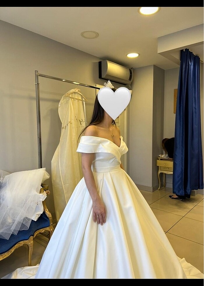 Göğüs dekolteli gelinlik - Görsel 4