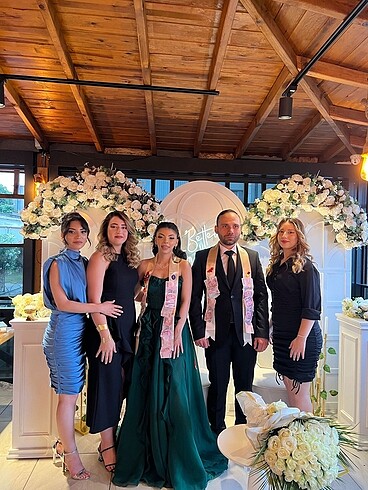 Kısa abiye elbise - Görsel 9