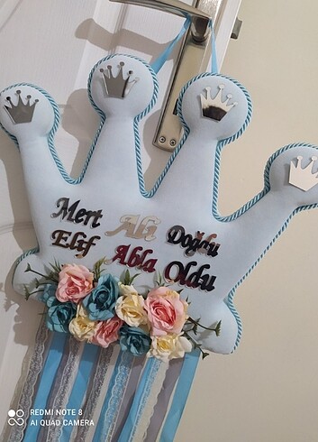 Bebek kapı süsü