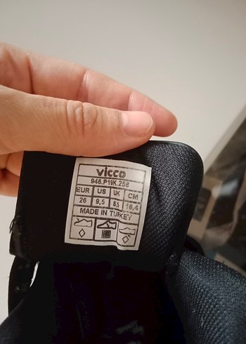 Vıcco marka kız Çocuk Siyah Kemerli Bot - Görsel 2