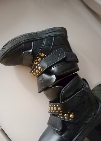 Vıcco marka kız Çocuk Siyah Kemerli Bot - Görsel 4