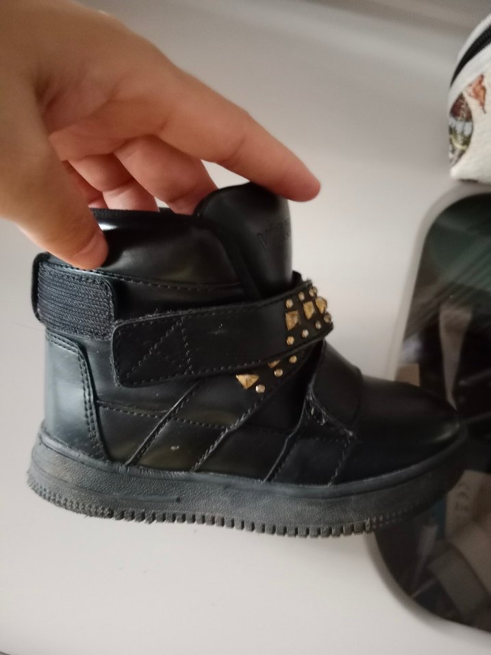 Vıcco marka kız  Çocuk Siyah Kemerli Bot - Görsel 3