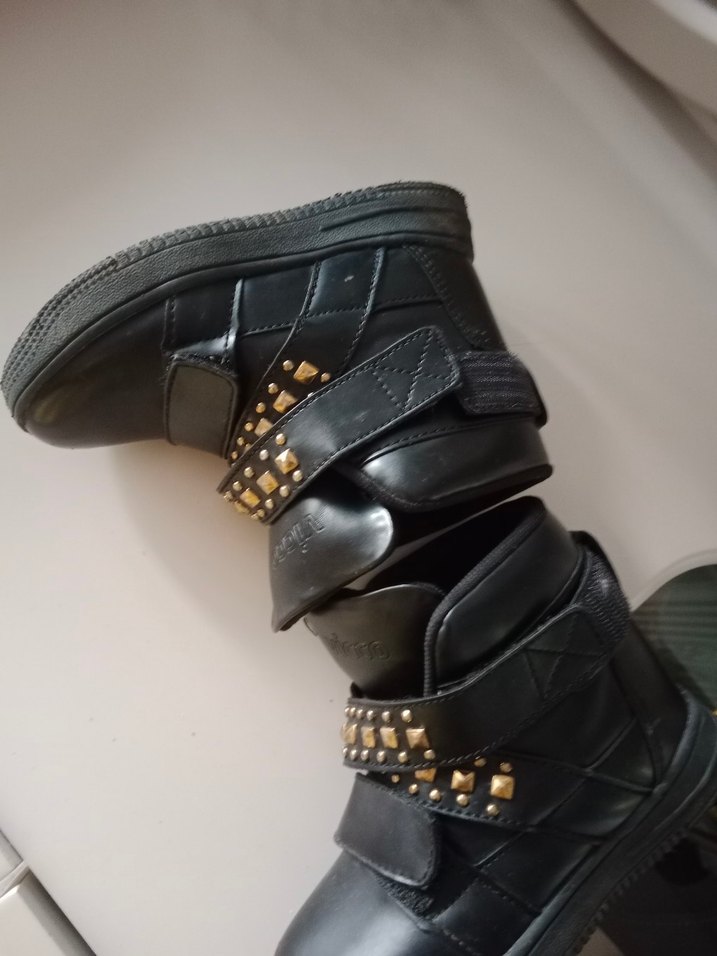 Vıcco marka kız  Çocuk Siyah Kemerli Bot - Görsel 4