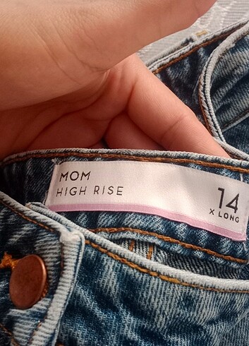 42 Beden Mom high rise Jean 