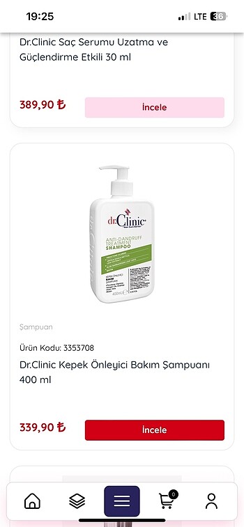 Kepek önleyici şampuan