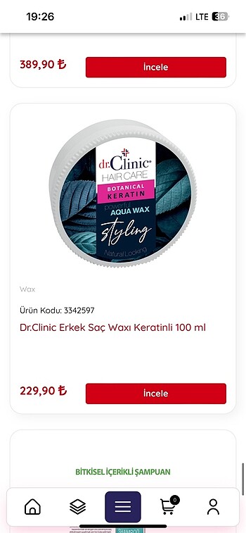 Keratinli saç waxı