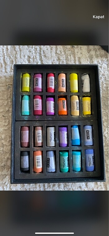 Vox soft pastel 24 lü set