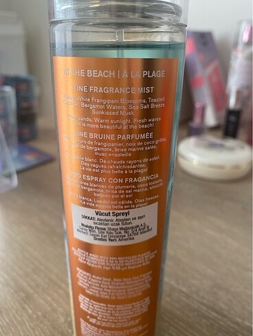  Beden Bath and body works at the beach