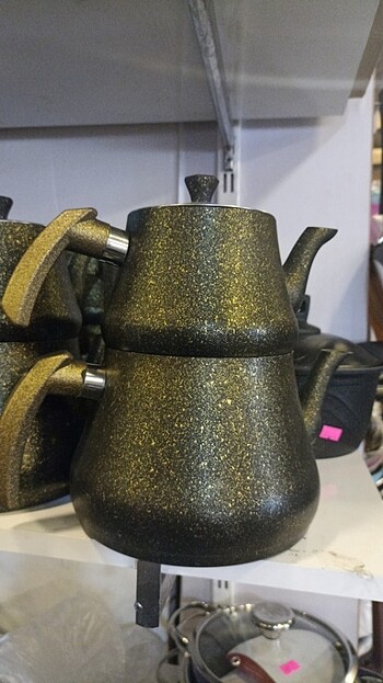 Granit çaydanlık takımı 