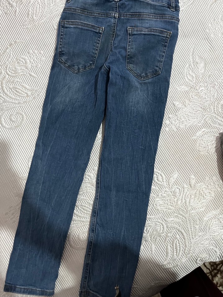 Erkek Çocuk Mavi Denim Pantolon - Görsel 2