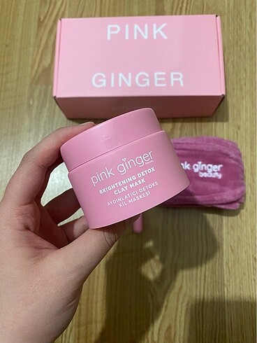  Beden Pink Ginger Aydınlatıcı Kil Maskesi Seti
