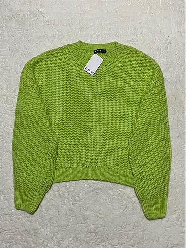 Fıstık Yeşili Crop Kazak