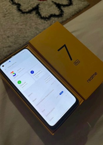 KUTULU 128 GB REALME 7 PRO ANDROİD CEP TELFONU - Görsel 2