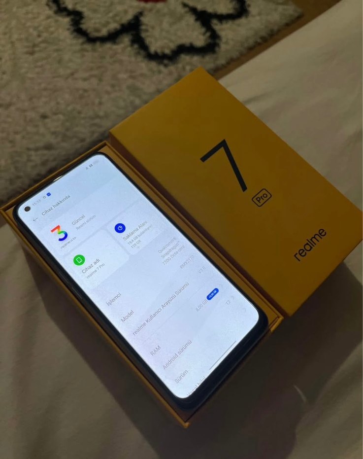 KUTULU 128 GB REALME 7 PRO ANDROİD CEP TELFONU - Görsel 2