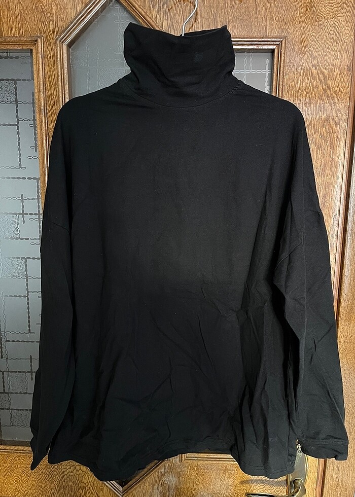 SLİM FİT BOĞAZLI İNCE UZUN KOLLU - Görsel 2