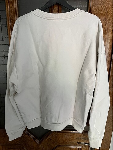 m Beden beyaz Renk BEYAZ OVERSİZE SWEATSHİRT