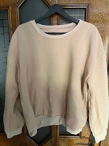 OVERSIZE BEJ SWEATSHIRT