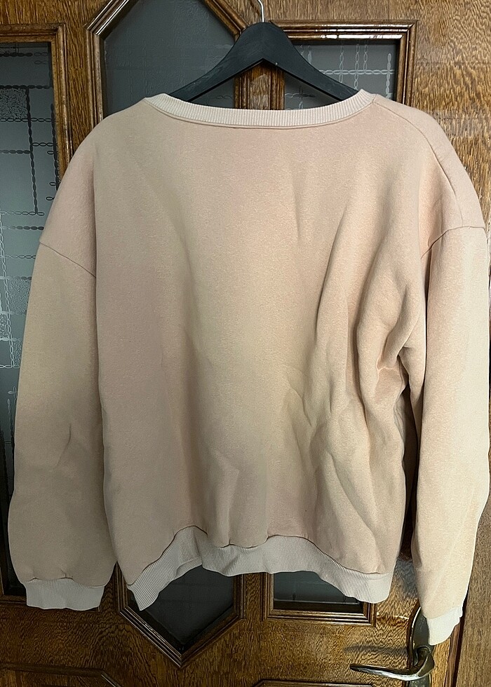 OVERSIZE BEJ SWEATSHIRT - Görsel 3