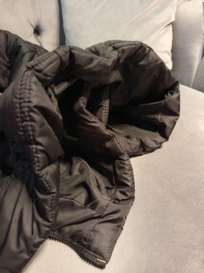 LCW Kadın Siyah Midi Kışlık Mont - Görsel 5