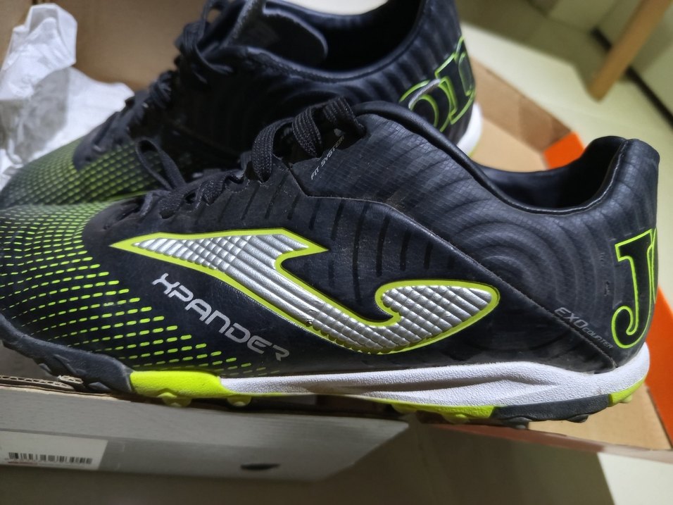 Yeşil Yılan Baskılı Erkek Futbol Ayakkabısı - Görsel 3