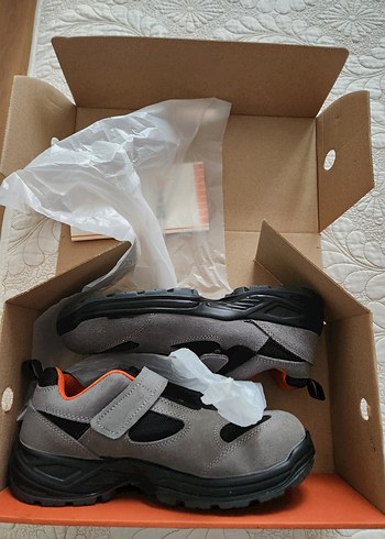 Gri Erkek iş ayakkabısı - Görsel 2